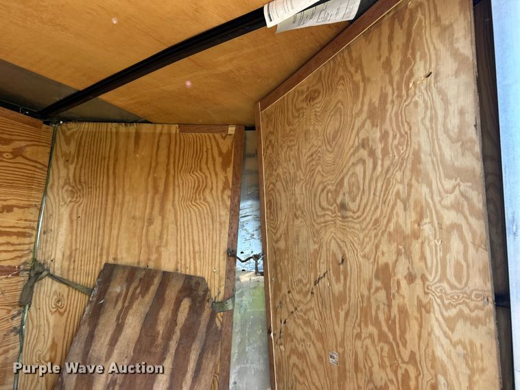 image for item YA2829 2017 Doolittle enclosed cargo trailer