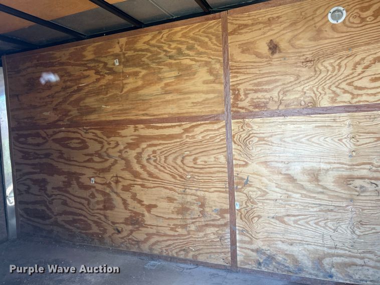image for item YA2829 2017 Doolittle enclosed cargo trailer