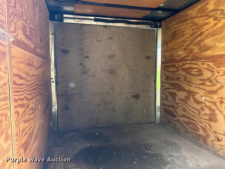image for item YA2829 2017 Doolittle enclosed cargo trailer