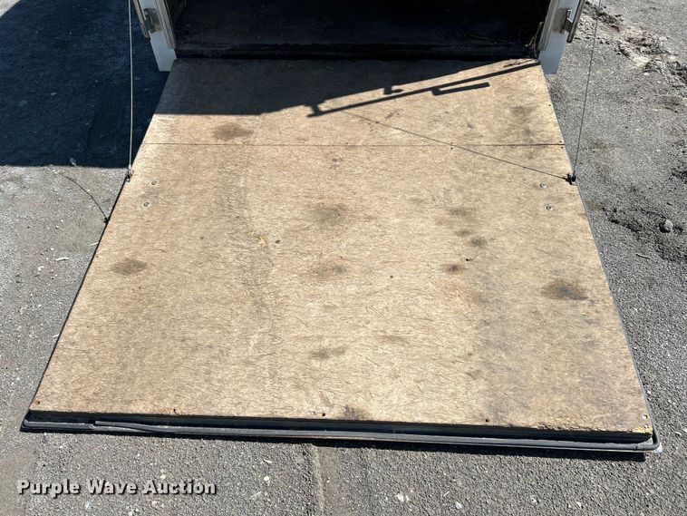 image for item YA2829 2017 Doolittle enclosed cargo trailer