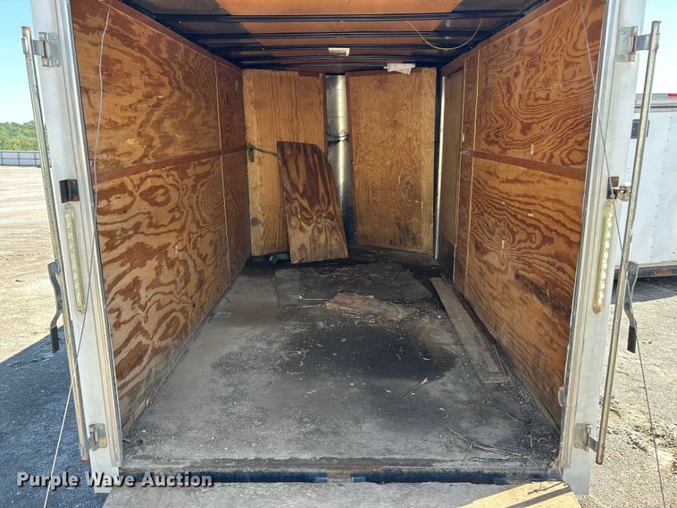 image for item YA2829 2017 Doolittle enclosed cargo trailer