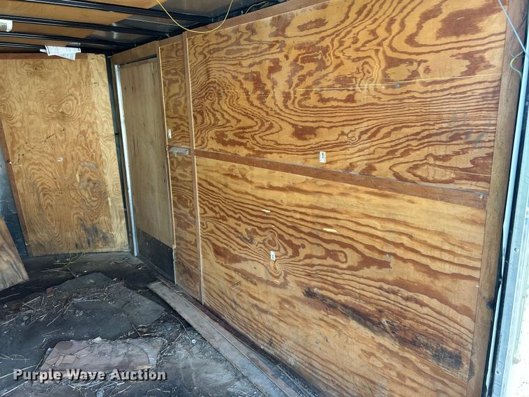 image for item YA2829 2017 Doolittle enclosed cargo trailer