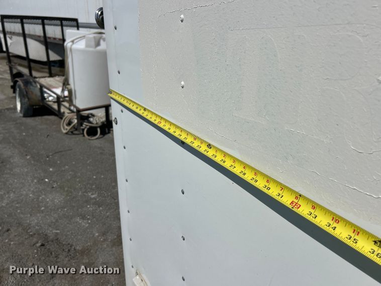 image for item YA2829 2017 Doolittle enclosed cargo trailer