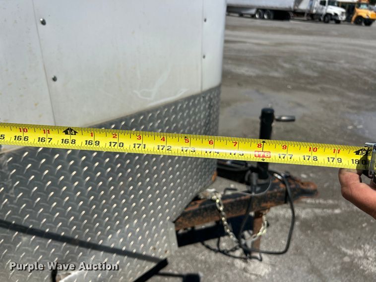 image for item YA2829 2017 Doolittle enclosed cargo trailer