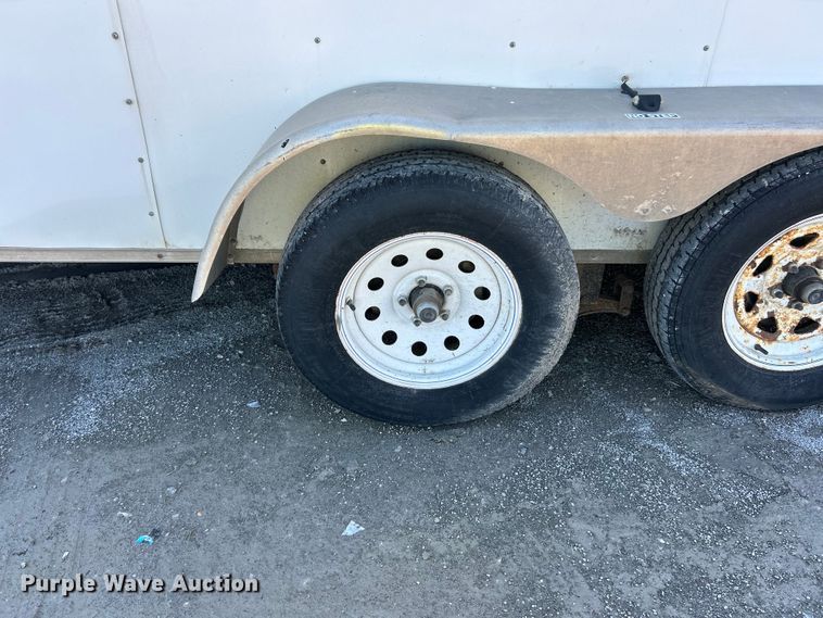 image for item YA2829 2017 Doolittle enclosed cargo trailer