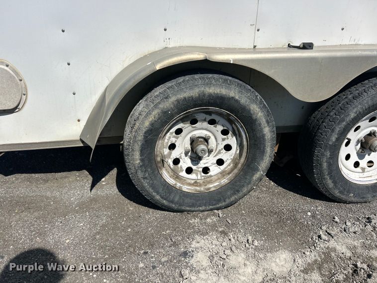 image for item YA2829 2017 Doolittle enclosed cargo trailer