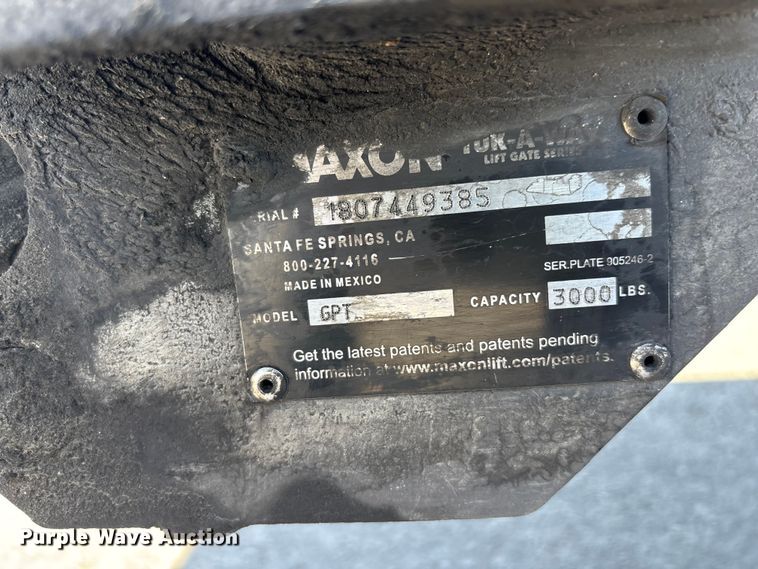 image for item YA3361 2019 International 4300 refrigerated truck