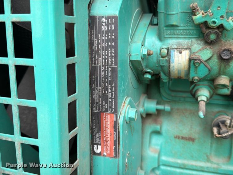 image for item YA3924 Onan GenSet generator