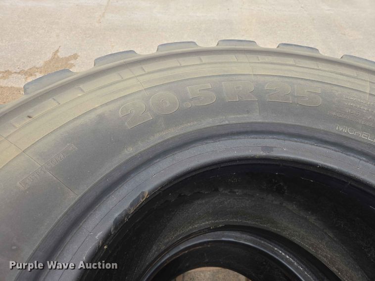 image for item DP8943 (4) 20.5R25 Michelin XHA2 tires