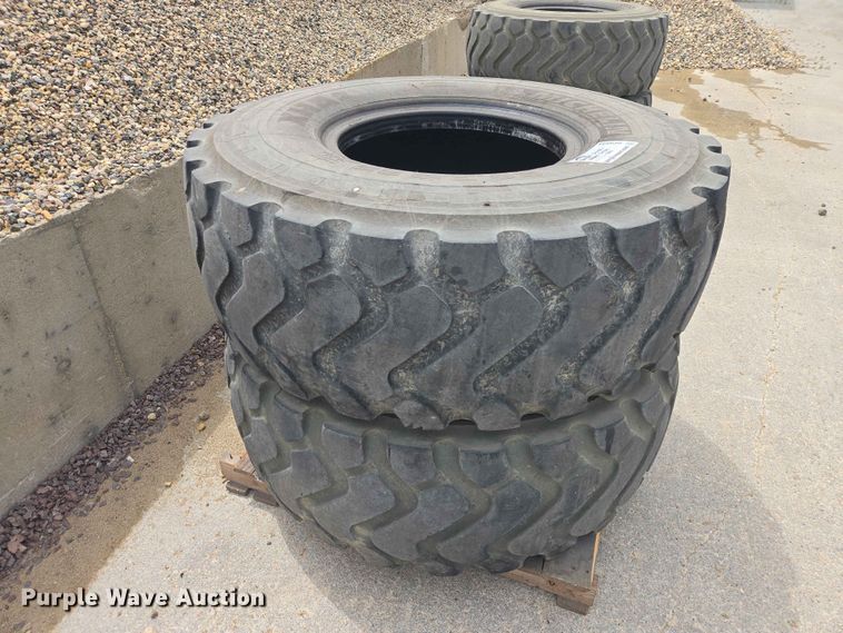 image for item DP8943 (4) 20.5R25 Michelin XHA2 tires