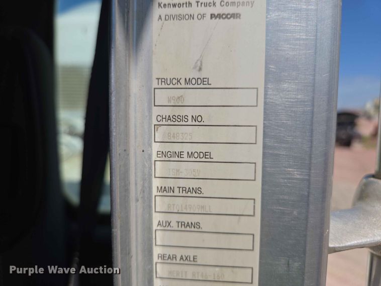 image for item DP8950 2000 Kenworth W900 ready mix truck