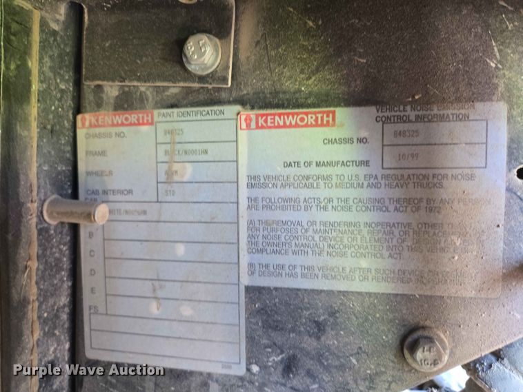 image for item DP8950 2000 Kenworth W900 ready mix truck