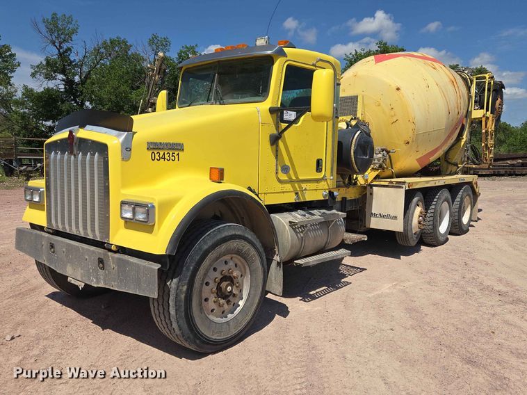 2012 Kenworth W900 Concrete Truck #