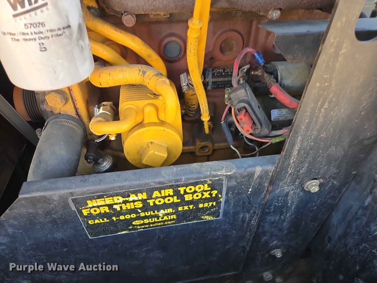 image for item DP8970 Sullair 185 air compressor