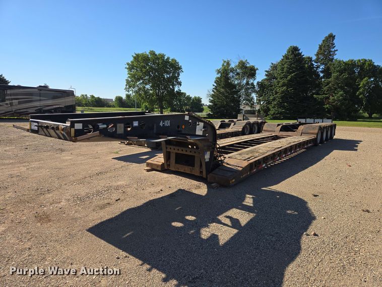 image for item DP8977 1999 Fontaine TH55-FLD lowboy equipment trailer