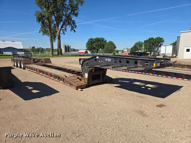 image for item DP8977 1999 Fontaine TH55-FLD lowboy equipment trailer