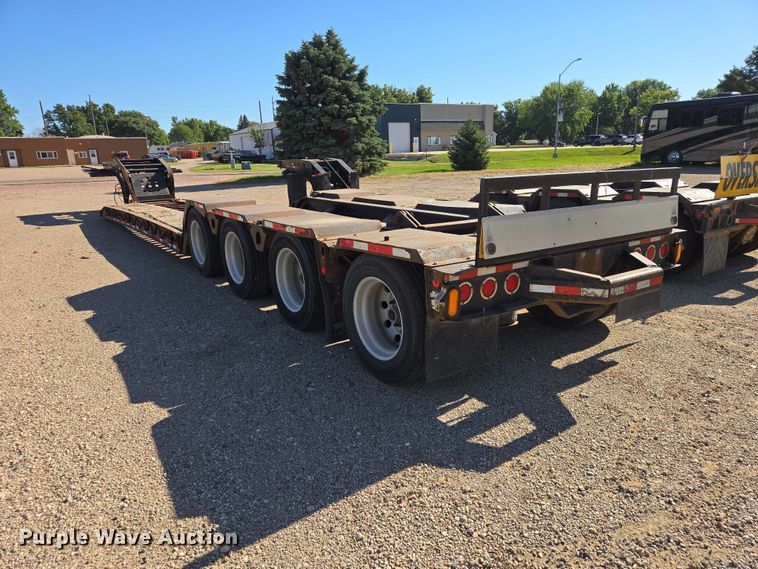 image for item DP8977 1999 Fontaine TH55-FLD lowboy equipment trailer