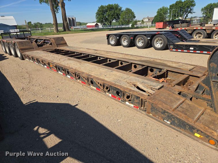 image for item DP8977 1999 Fontaine TH55-FLD lowboy equipment trailer