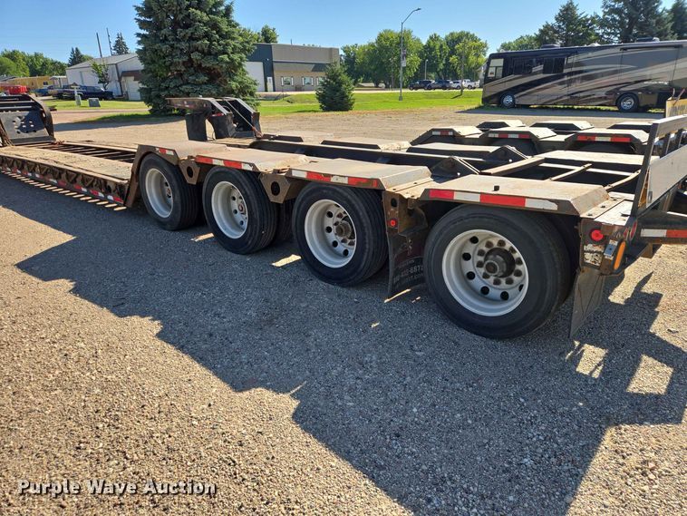 image for item DP8977 1999 Fontaine TH55-FLD lowboy equipment trailer