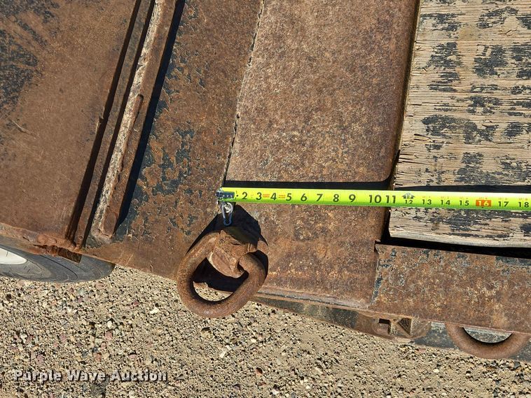 image for item DP8977 1999 Fontaine TH55-FLD lowboy equipment trailer