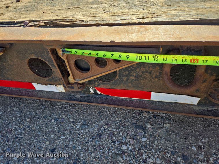 image for item DP8977 1999 Fontaine TH55-FLD lowboy equipment trailer