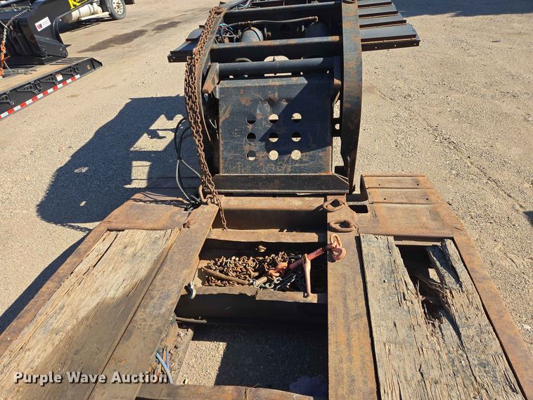image for item DP8977 1999 Fontaine TH55-FLD lowboy equipment trailer