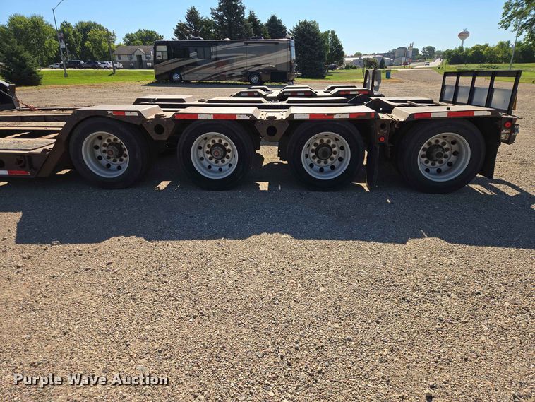 image for item DP8977 1999 Fontaine TH55-FLD lowboy equipment trailer