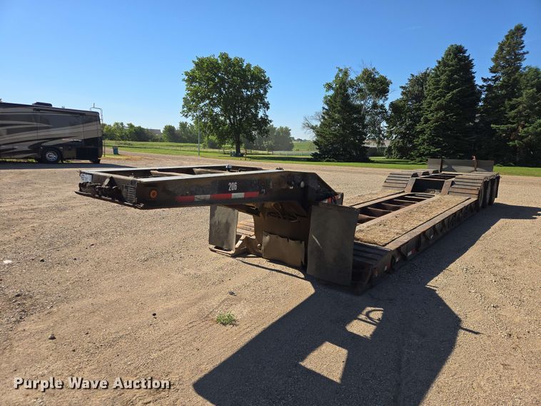 image for item DP8978 1988 Trailking TK100DG-4300 lowboy equipment trailer