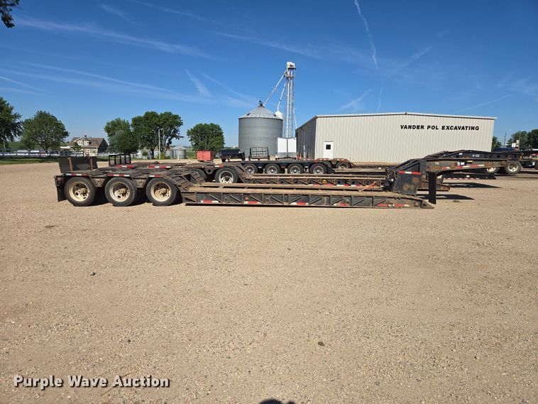 image for item DP8978 1988 Trailking TK100DG-4300 lowboy equipment trailer