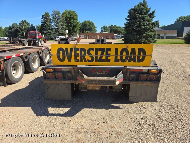 image for item DP8978 1988 Trailking TK100DG-4300 lowboy equipment trailer