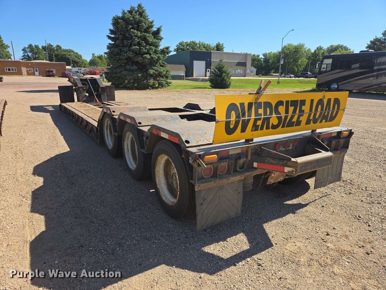 image for item DP8978 1988 Trailking TK100DG-4300 lowboy equipment trailer