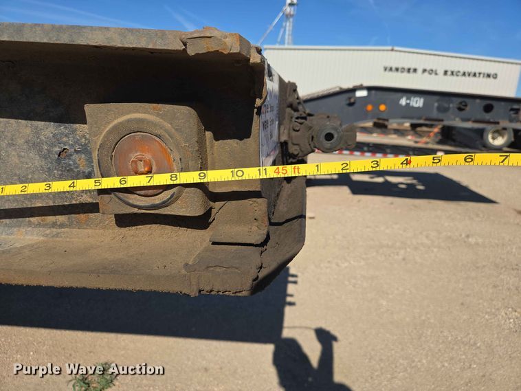 image for item DP8978 1988 Trailking TK100DG-4300 lowboy equipment trailer