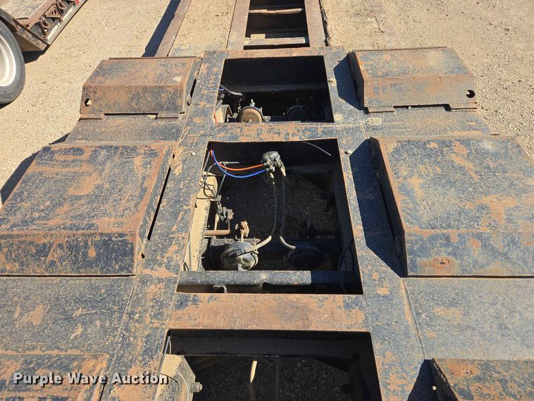 image for item DP8978 1988 Trailking TK100DG-4300 lowboy equipment trailer
