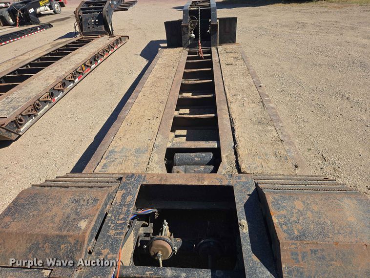 image for item DP8978 1988 Trailking TK100DG-4300 lowboy equipment trailer