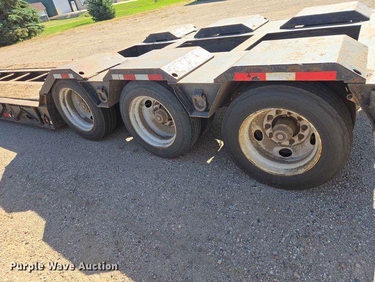 image for item DP8978 1988 Trailking TK100DG-4300 lowboy equipment trailer
