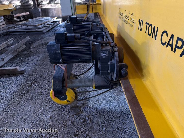 image for item DQ7782 Custom Steel Inc. overhead crane