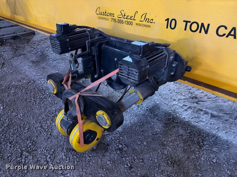 image for item DQ7782 Custom Steel Inc. overhead crane