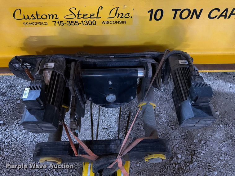 image for item DQ7782 Custom Steel Inc. overhead crane