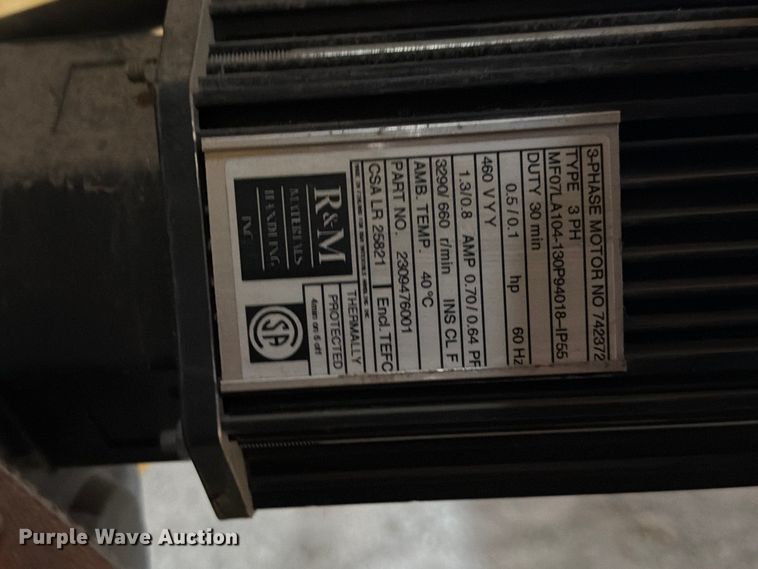 image for item DQ7782 Custom Steel Inc. overhead crane