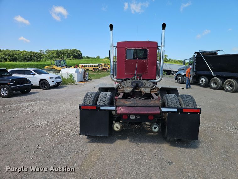 image for item DU3503 1997 Kenworth W900 semi truck