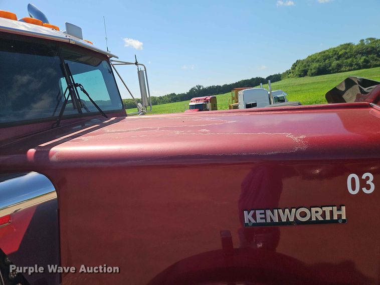 image for item DU3503 1997 Kenworth W900 semi truck