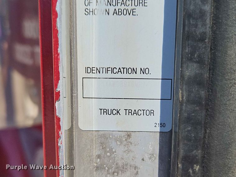 image for item DU3503 1997 Kenworth W900 semi truck