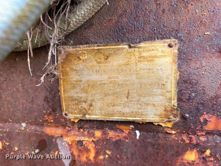 image for item DU5750 1986 Caterpillar 637E conventional scraper 