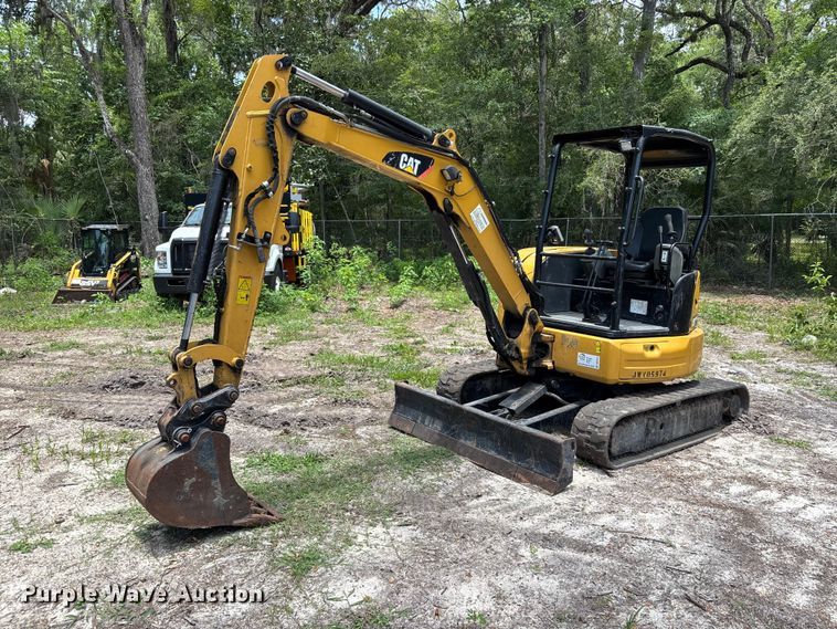 image for item DU6305 2019 Caterpillar 303.5E2 mini excavator