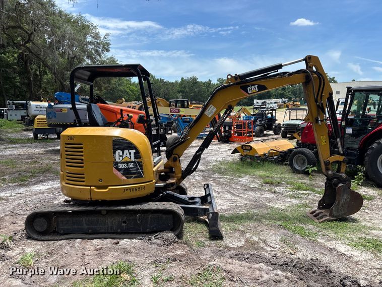 image for item DU6305 2019 Caterpillar 303.5E2 mini excavator