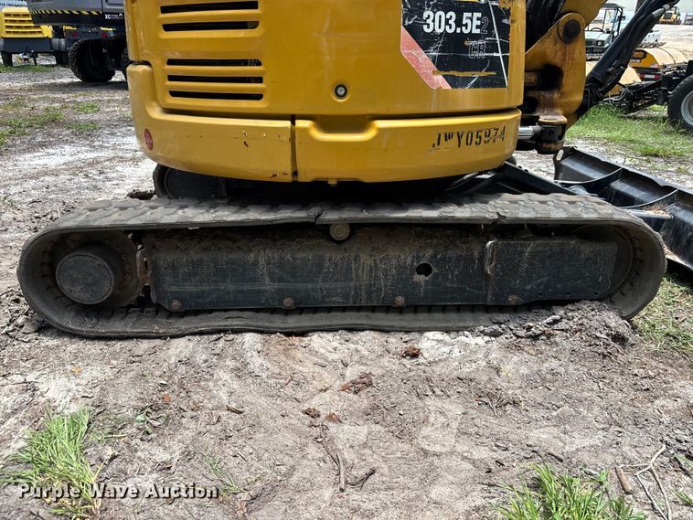 image for item DU6305 2019 Caterpillar 303.5E2 mini excavator