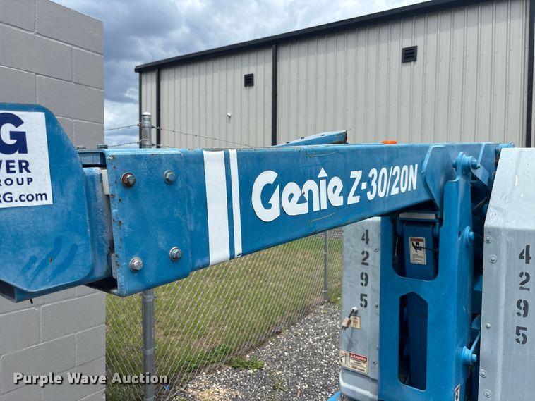 image for item DU6306 2000 Genie Z-30/20N boom lift