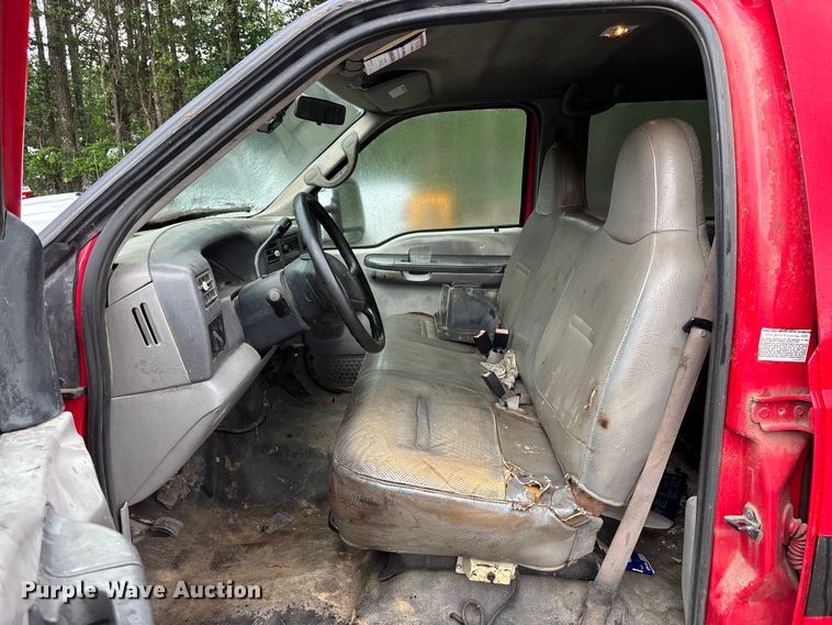image for item DU6314 2001 Ford F450 Super Duty dump truck