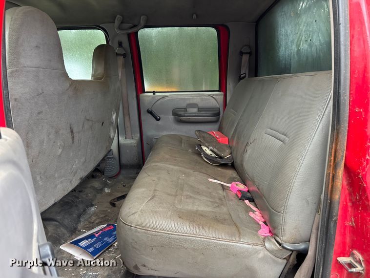 image for item DU6314 2001 Ford F450 Super Duty dump truck