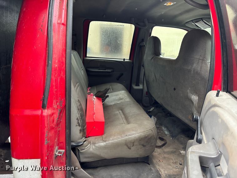 image for item DU6314 2001 Ford F450 Super Duty dump truck